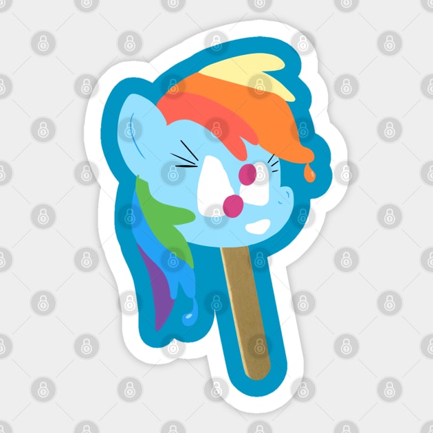 Dash Pop Sticker by AmyNewBlue